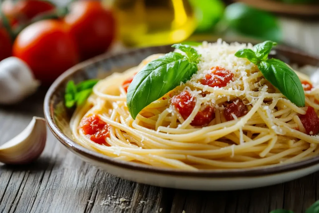 Skinny Pasta plate