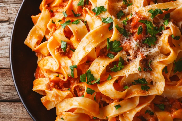 Pappardelle pasta