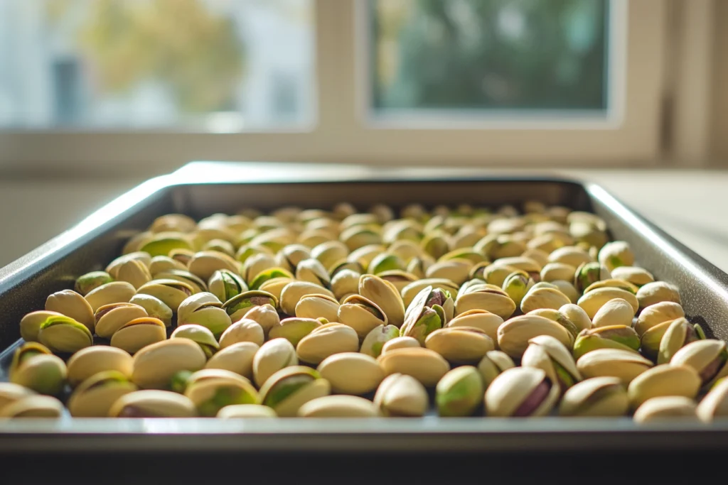 Pistachio used to make Pistachio Cream 
