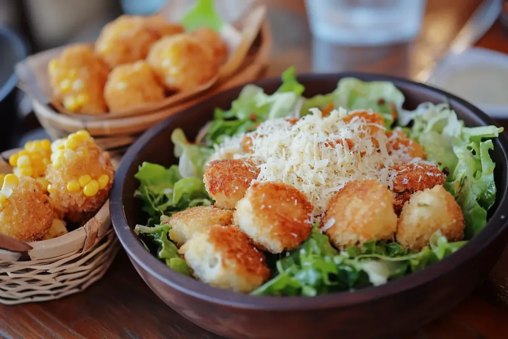 What goes with corn nuggets?
